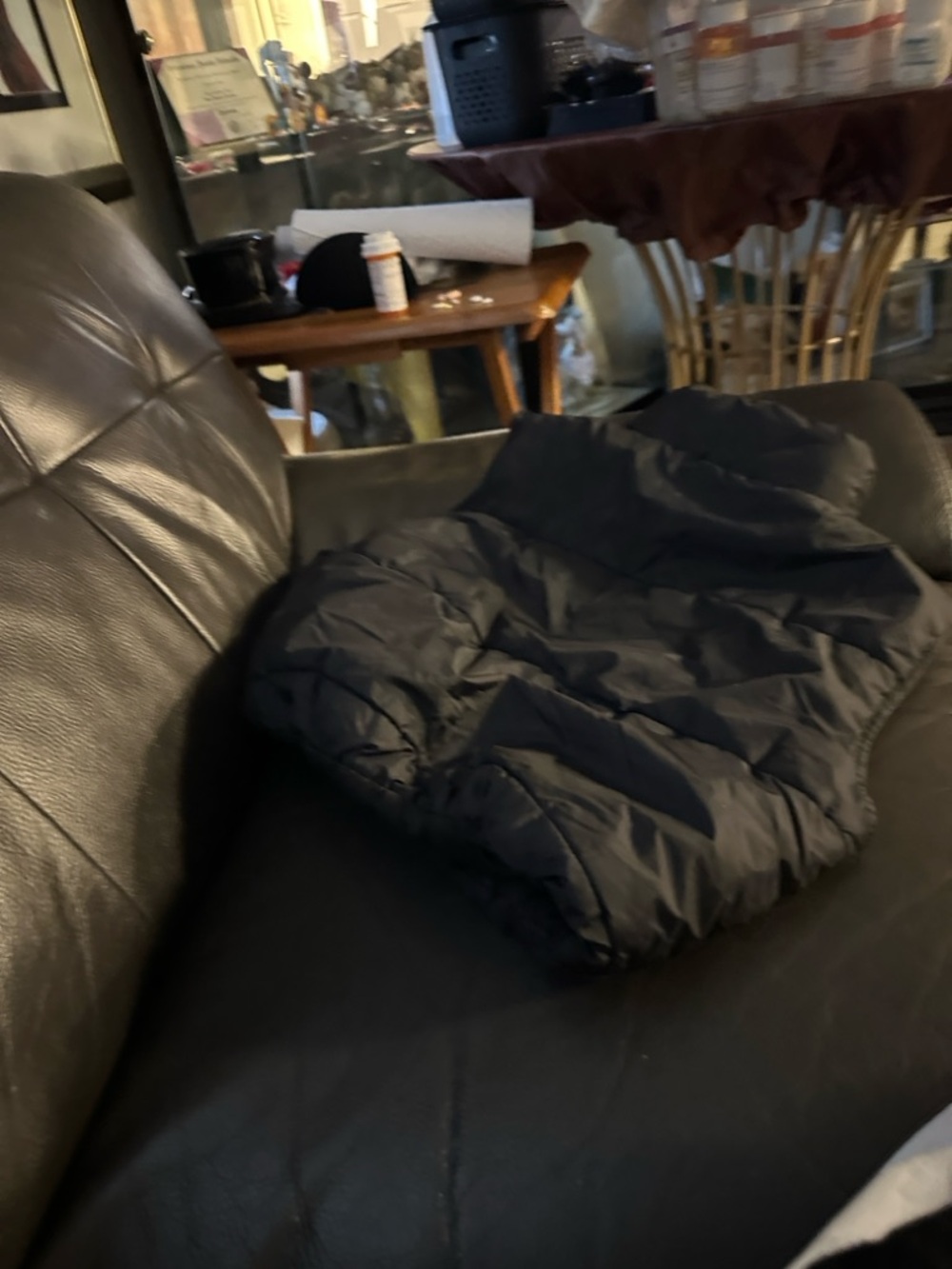 Old Navy Black Quilted Puffer Jacket